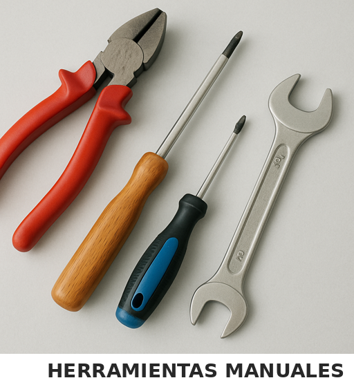 Herramientas manuales profesionales para mantenimiento, taller e industria
