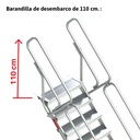 SG45 ESCALERA PARA ENTREPLANTAS Y ALTILLOS (45º INCLINACION)