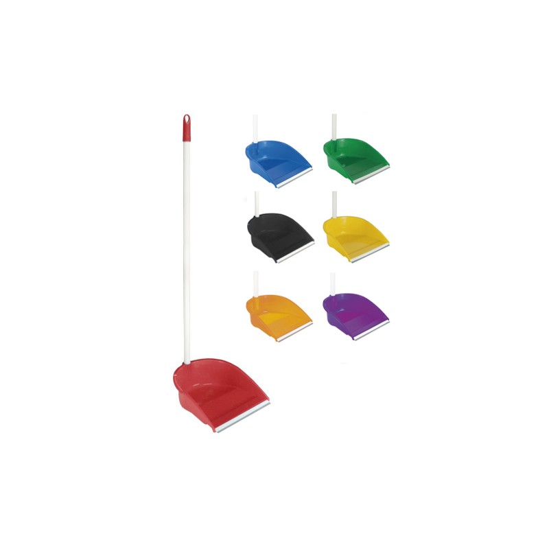 RECOGEDOR CON PALO NEO VARIOS COLORES