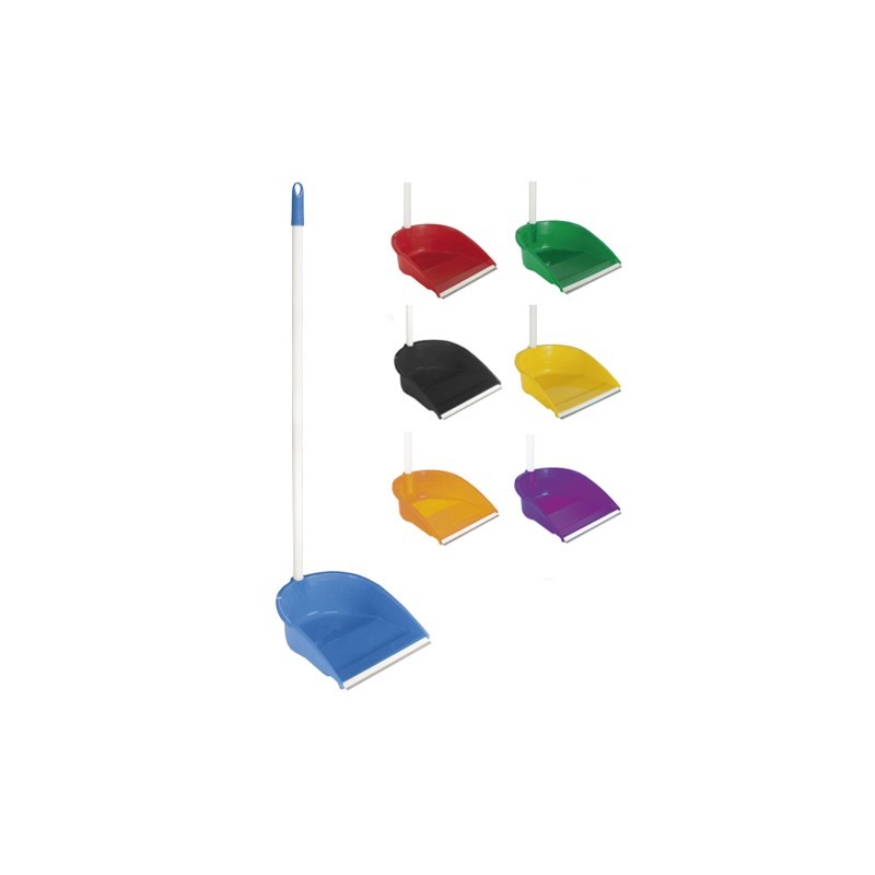 RECOGEDOR CON PALO NEO VARIOS COLORES