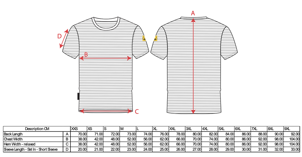 AS20 - Camiseta ESD, antiestática