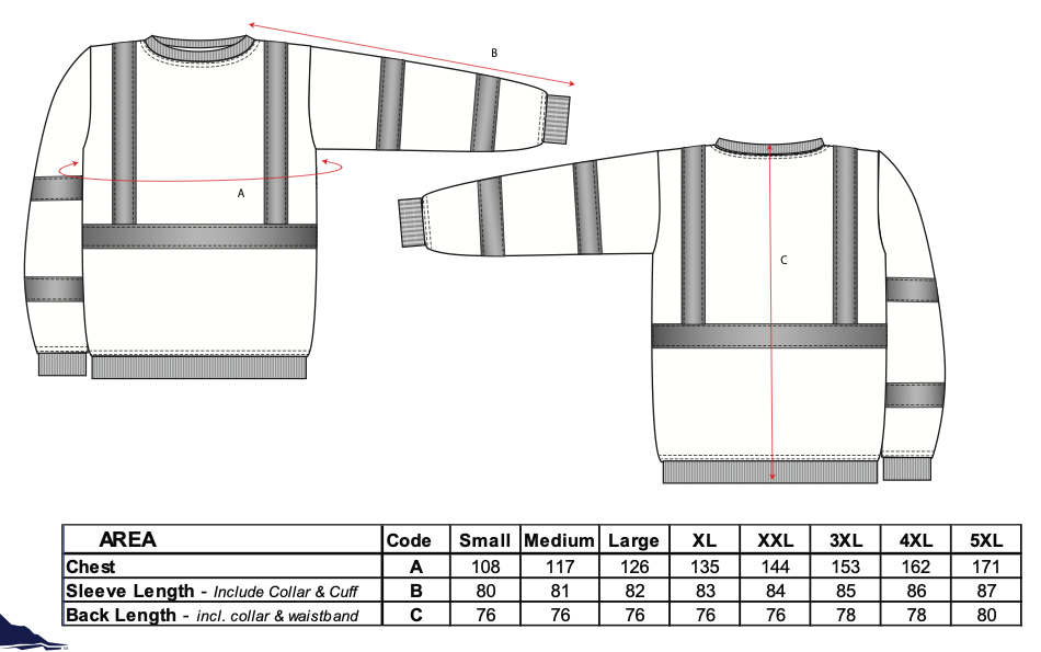 FR72 - Sudadera FR Modaflame Anti-Static Hi-Vis 