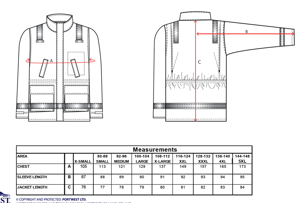 FR59 - Chaqueta Winter ignífuga y antiestática 
