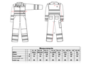 FR60 - Mono Multi-Norm de alta visibilidad
