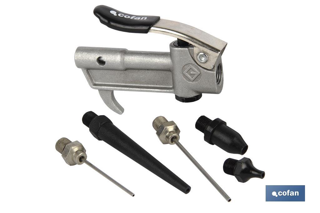 Imagen Adicional de MINI SOPLADORA ALTO RENDIMIENTO+5 ACCESORIOS