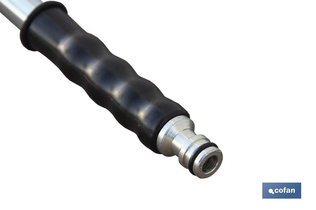Imagen Adicional de Barra de metal para cepillo lavacoches con enchufe rápido grande
