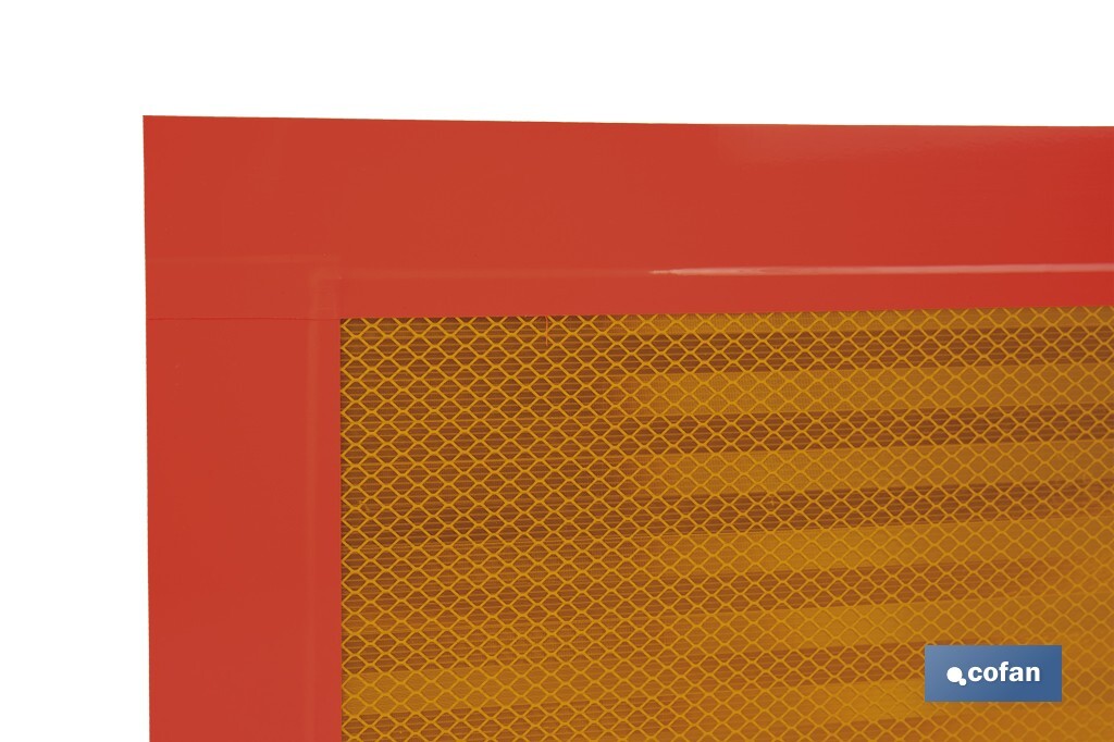 Imagen Adicional de Pack de 2 señales adhesivas V6 para vehículos largos
