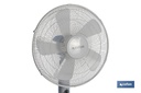 Imagen Adicional de Ventilador de pie Modelo Ábrego