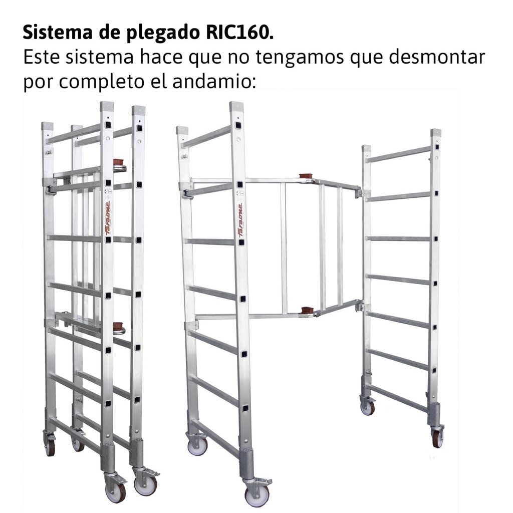 RIC160 | Sistema de pliego para RAPIDO 160