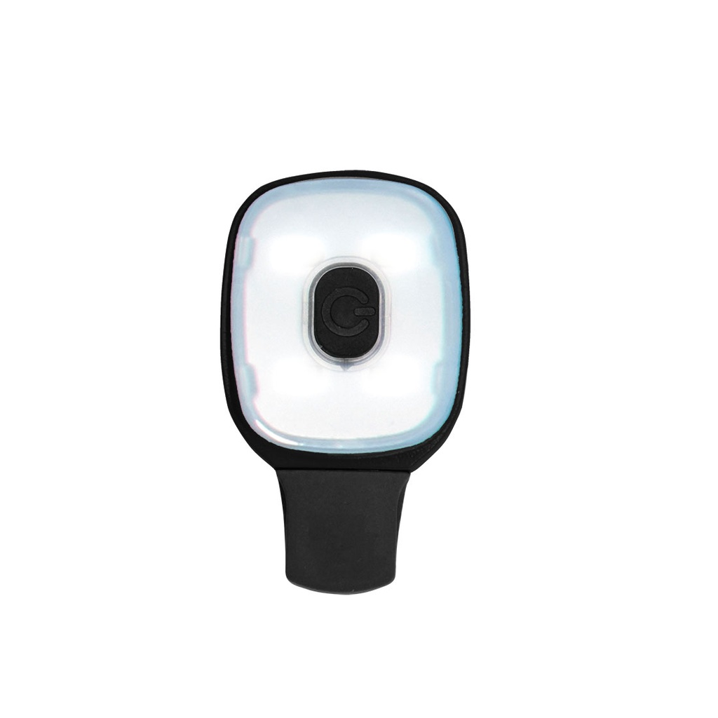 HV12 - Pinza con luz recargable por USB