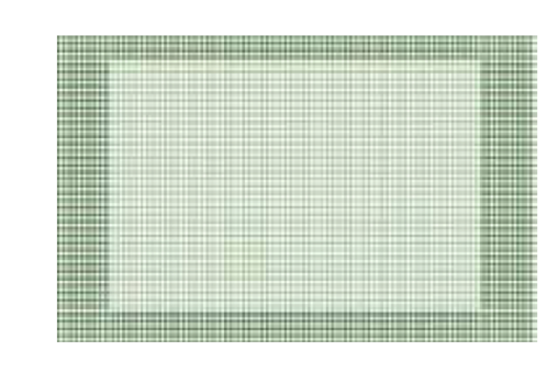 Mantel papel 30x40  50gr pata gallo verde 500 uds PD304050PGVE