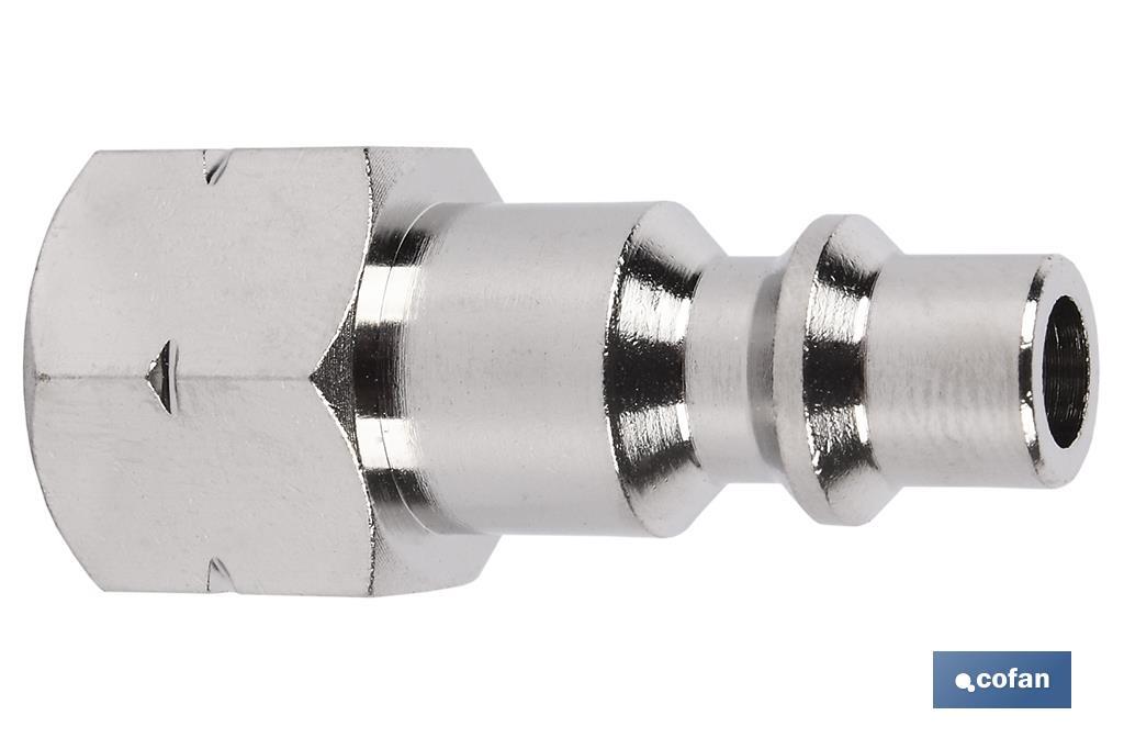 Conector de aire rosca hembra 1/2