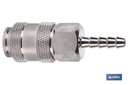 Enchufe rápido universal espiga tubo Ø13mm