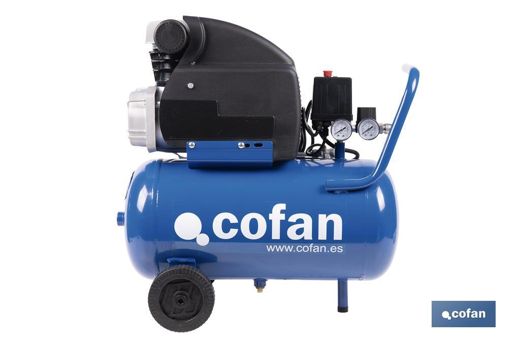 Compresor de aire de pistón coaxial
