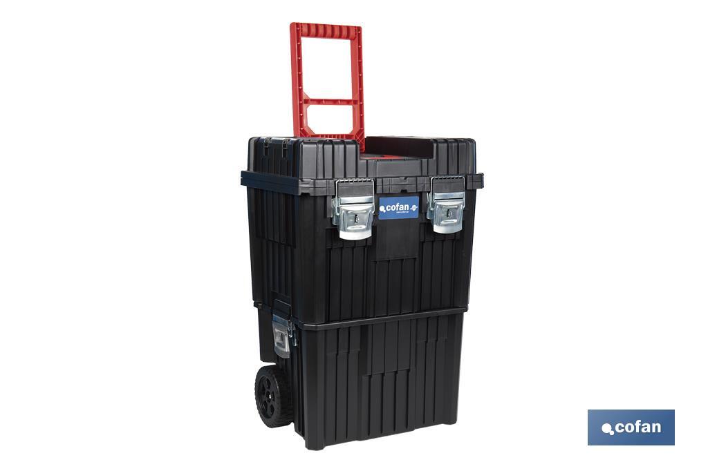 Carro de herramientas Compact con 2 Bloques