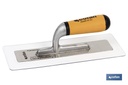Llana proflex de policarbonato y acero inoxidable y aluminio