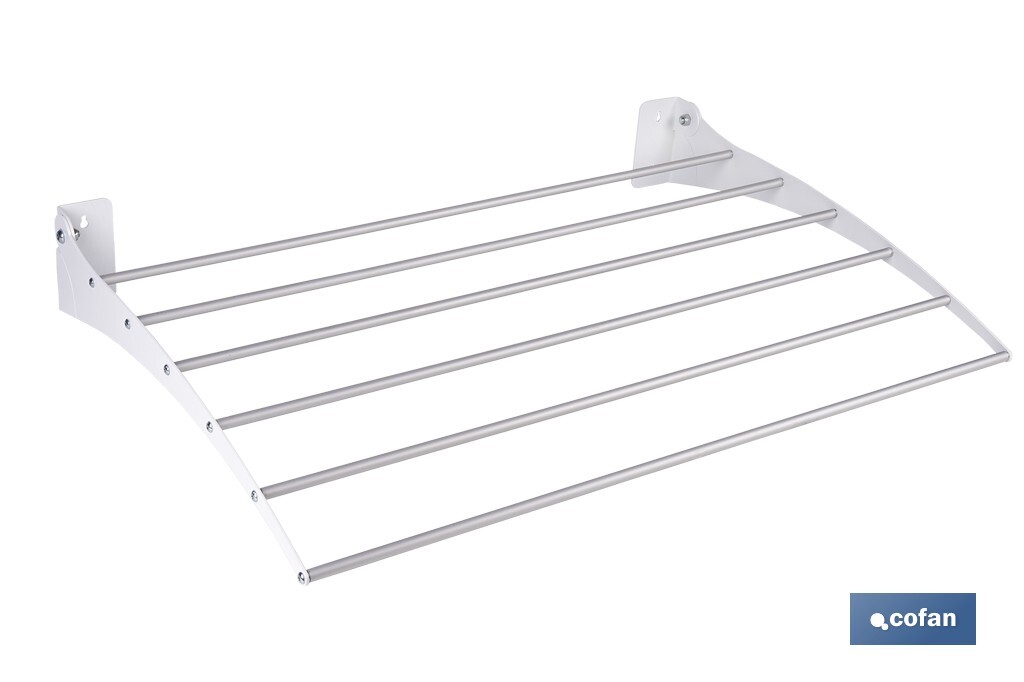Tendedero de pared abatible