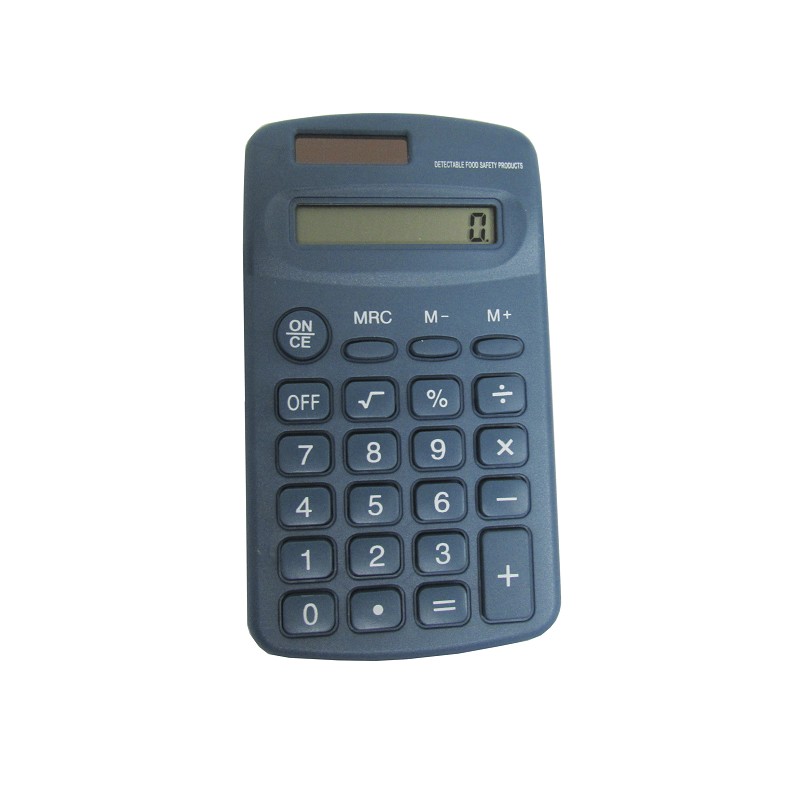 CALCULADORA MANUAL DETECTable, pack 5 uds