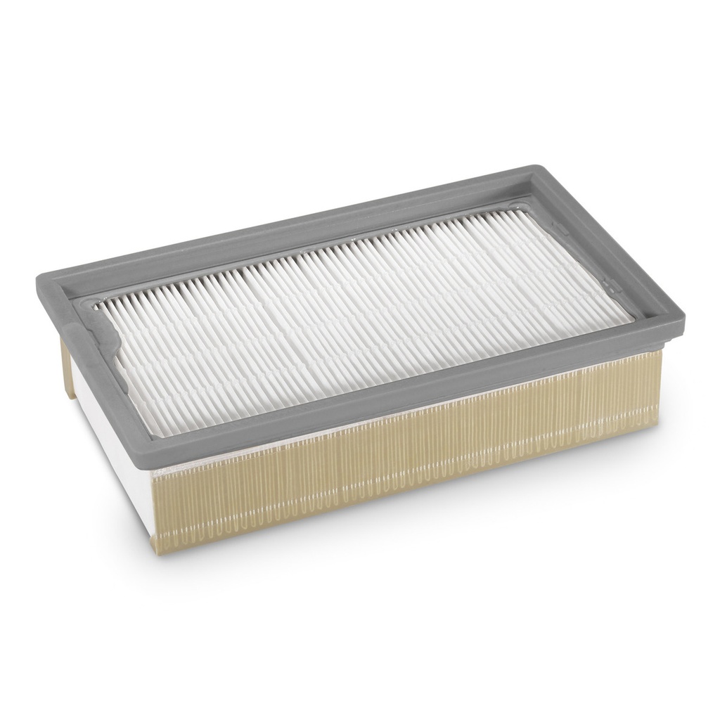 Filtro plegado plano HEPA 14 (H14), categoría de polvo H, de material de fibra de vidrio  Ref 6.904-364.0
