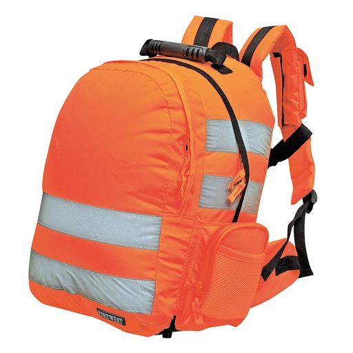 [B904ORR] B904 - Mochila de alta visibilidad, con zafado rápido