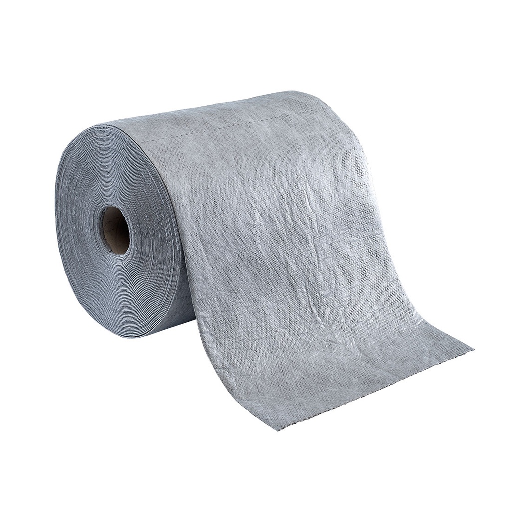 SM15 - Rollo derrame amntenimiento precortado 40x40cm total 40cm x 4 metros, Pack 2 uds 