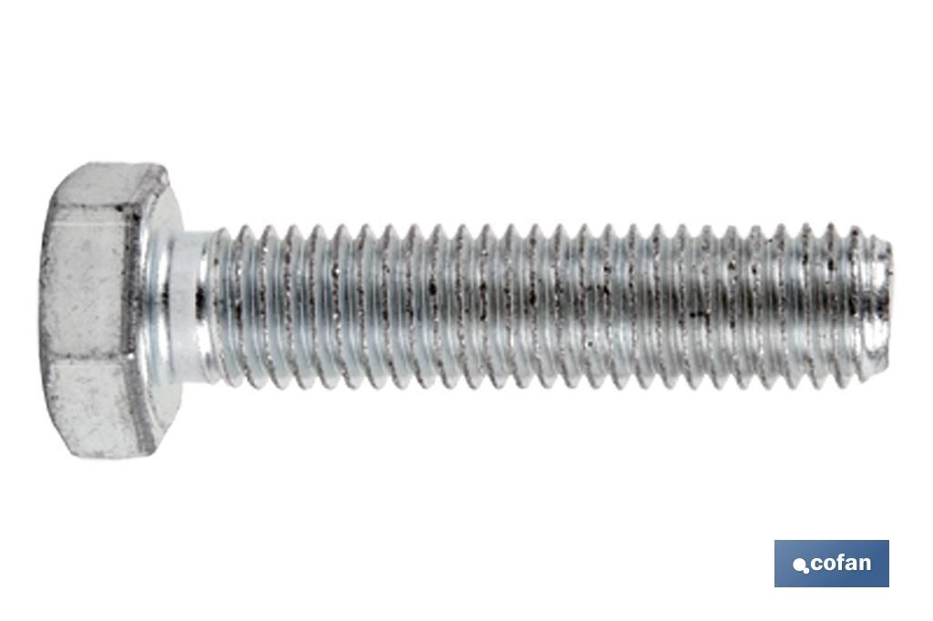 Tornillo con cabeza hexagonal DIN-933