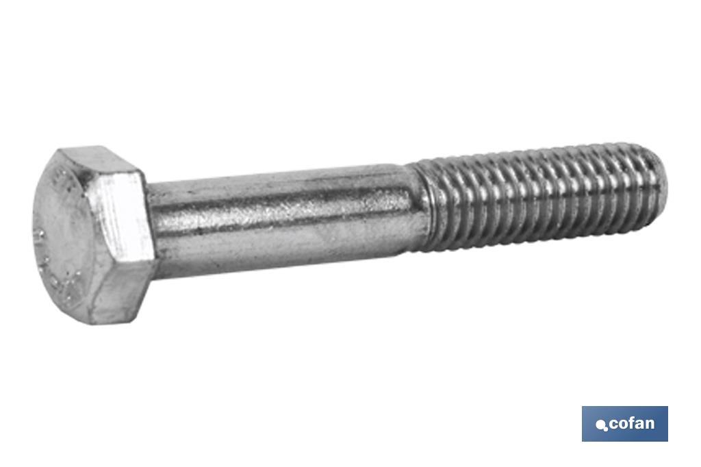 Tornillo hexagonal Din 931