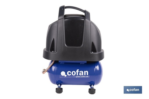 [09001012] Compresor de pistón coaxial portátil 1,5 HP