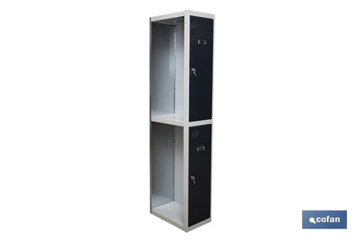 [09401461] Taquilla de acero adicional de 2 puertas