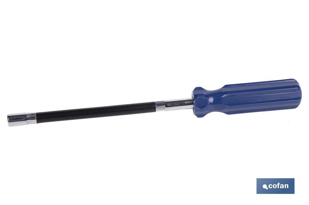 Destornillador flexible para abrazaderas SW 7