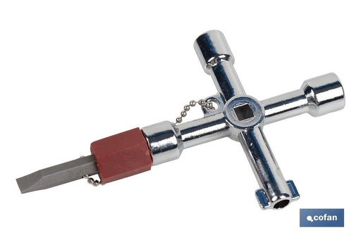 [09512251] Llave de cabina multifuncional
