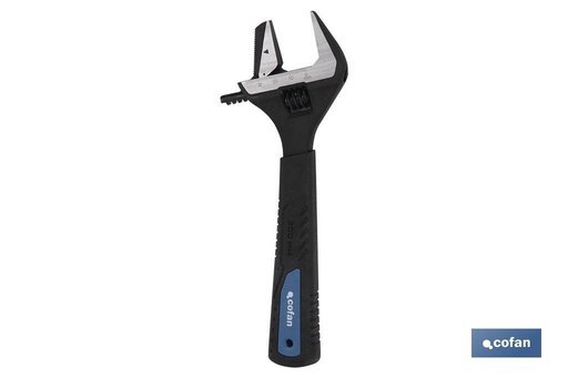 [09514960] Llave ajustable reversible de gran apertura
