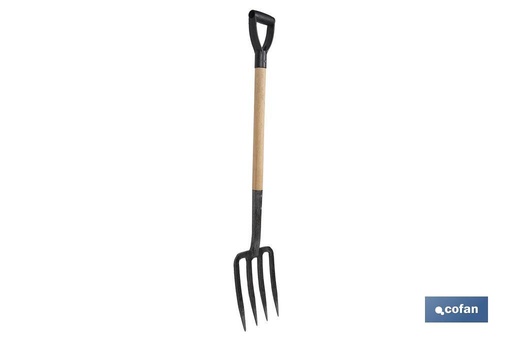 [09519334] Horca para cavar de acero endurecido