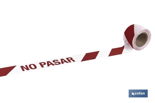 [11000330] Cinta de balizamiento no adhesiva