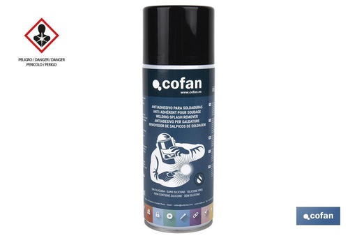 [15000011] Antiadhesivo para soldaduras 400 ml