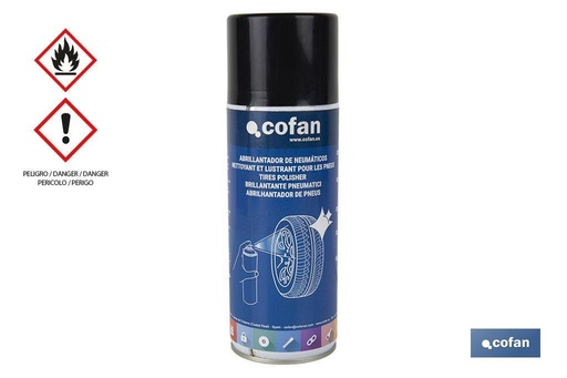 [15000052] Abrillantador de neumáticos en spray 400 ml