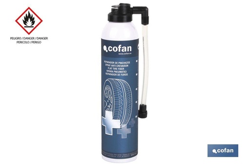 [15000053] Reparador de pinchazos en spray 300 ml