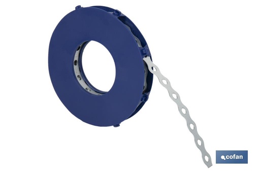 [18006601] Rollo de Cinta Perforada de Acero Galvanizado