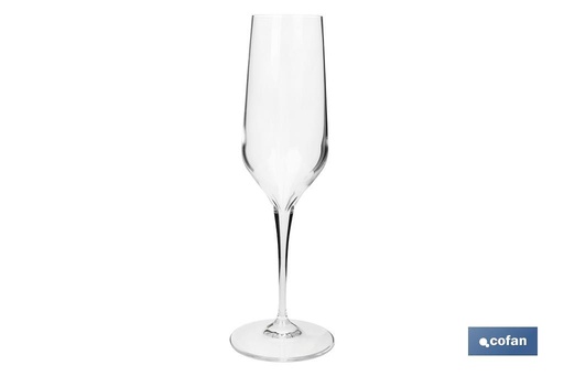 [40011041] Pack de 6 copas de champagne Modelo Ágata