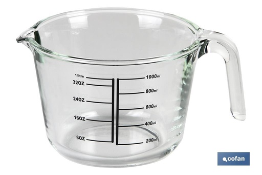 [41001806] Jarra Medidora de Borosilicato