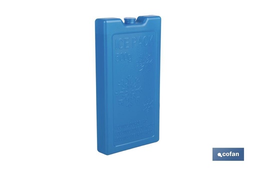 [41003090] Acumulador de frío para nevera portátil de 500 ml en color azul