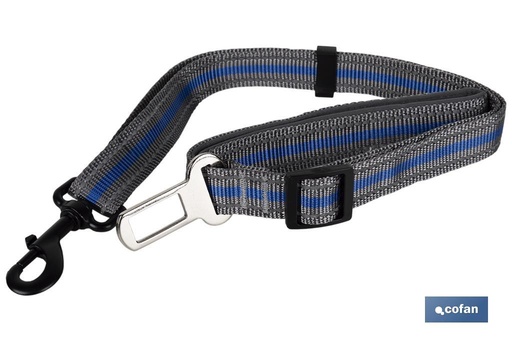 [41003218] Cinturón de Seguridad de Coche para Perros