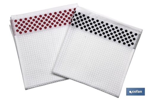 [41004806] Pack de 2 paños de cocina