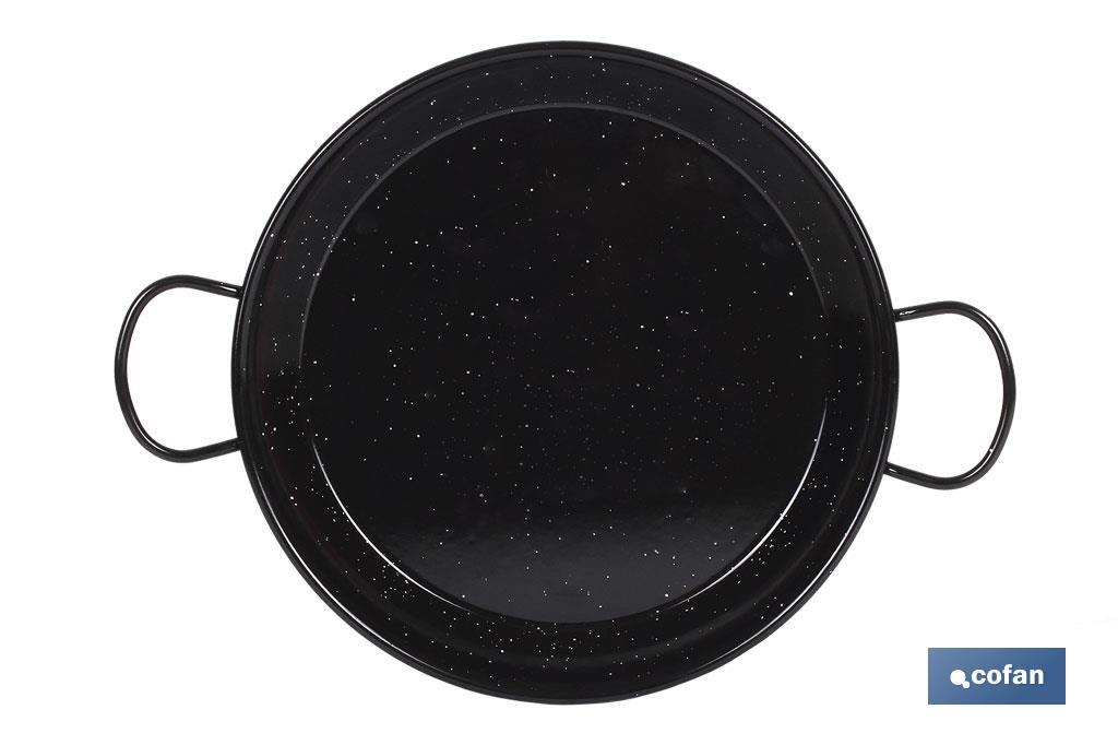 Paellera de acero esmaltadas especial para inducción