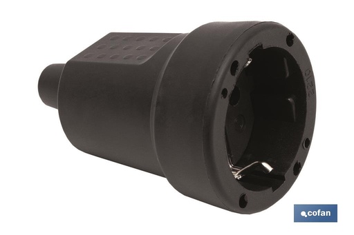 [51001025] Base enchufe aérea Plug de goma