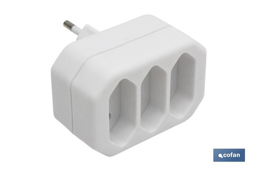 [51001029] Adaptador Triple 2P