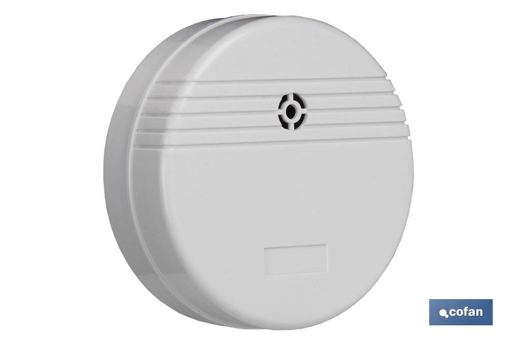 Detector de inundación con alarma de sonido