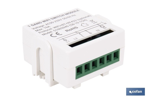 [51005040] Relé individual WiFi inteligente