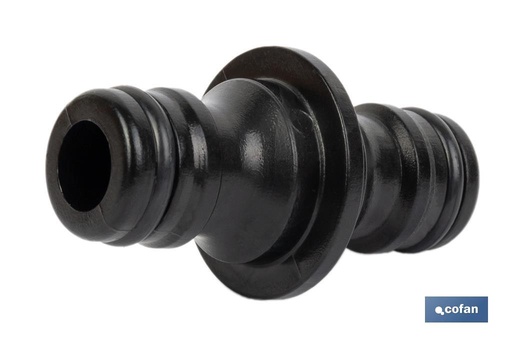 [90014011] Conector doble para mangueras de jardín