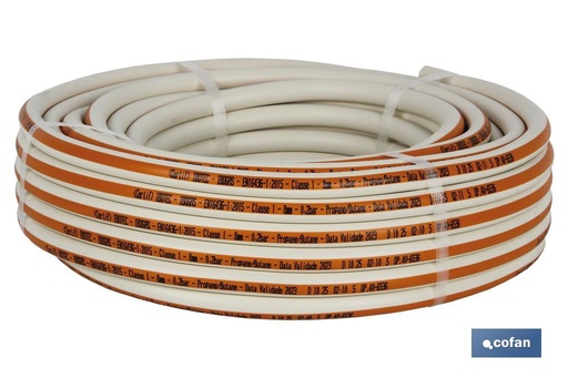 [90014391] Rollo de Tubo de Gas Butano Flexible